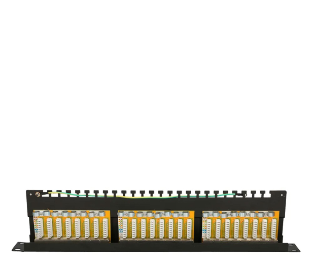 Extralink Patchpanel 24 porty CAT6 STP V2 EX.9830 - 1323251 - zdjęcie 5